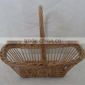 hot seller and covenience willow shopping basket