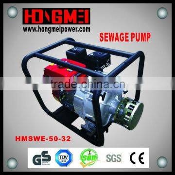 2 inch Self priming centrifugal underwater sewerage gasoline water pump sewage pump