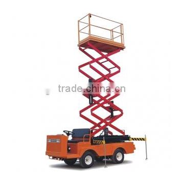 Electric industrial vehicle, scissor lifter, 6m lifting height ,EG6060J