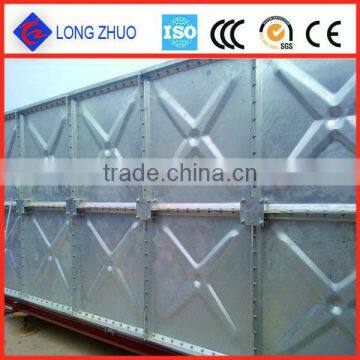 panel Type Water Tank/1.22*1.22m Galvanized Steel Plate/galvanized steel water storage tanks