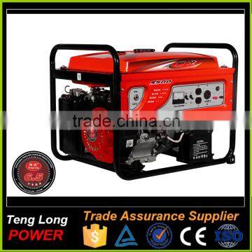 Security And High Quality Factory Price 5.5kw Gasoline Generator