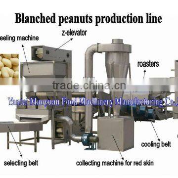 blanched peanuts production line