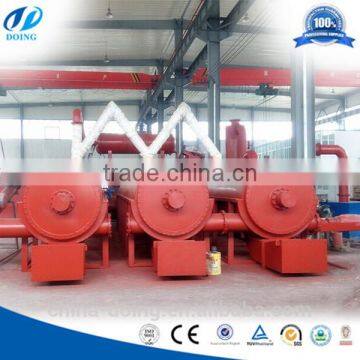 Alibaba China suppliers newest automatic waste plastic recycling machine /pyrolysis machine