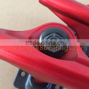 Magnesium Alloy High Strength Trucks, New Red Kingsk8 Skateboard Trucks photo-5