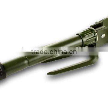 5 in 1 Folding Camp Shovel, Rake, Compass, Saw and Bottle Opener With Free Compact Carrying Case photo-5