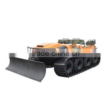 XBH 8x8-2 Amphibious Vehicle With Forklift Reversible Snow Plough Shovel Snow Special Car Snow Cleaning Vehicle photo-6