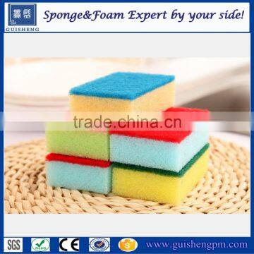 China Factory Wholesale Cleaning Sponge With Scouring Pad for Kitchen photo-3