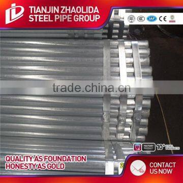 ASTM A500 GR A B WELDED Pre Galvanized Welded Round Tubes Pipes With Factory Price photo-2