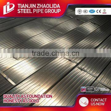 Zinc Coated 200 g - 500 g Hollow Section Square Steel Tube for Greenhouse Furniture Fence Post photo-3