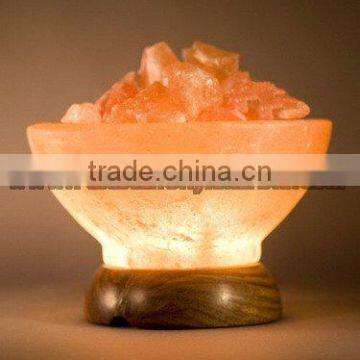 UNIQUE CRAFTED BOWLS SALT LAMPS photo-2