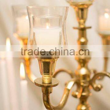 Gold Candelabra , Crystal Candelabra Centerpieces Wholesale , Glass Candelabra photo-3