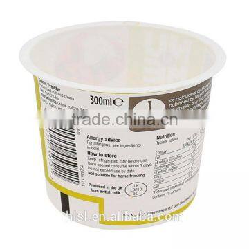 300ML High Quality Yoplait Cup With Logo,yogurt Cup Filler Seal photo-6