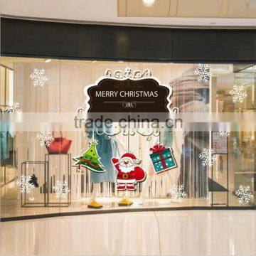 Popular Hot-selling Window Stickers For Christmas/Party Decorative Showcase Stickers