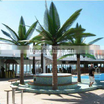 SJ2001115Outdoor Decorative Garden Plastic Trees Cocount Tree photo-3