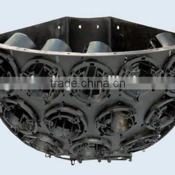 Vertical Garden Planters Ball Shaped Planter PP Plastic Used for Lamp Post Landscaping Decoration photo-5