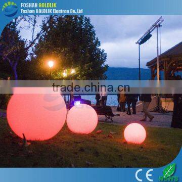 led ball lights with 16 colors change have 20/25/30/35/40/50/60/80cm size for choosing