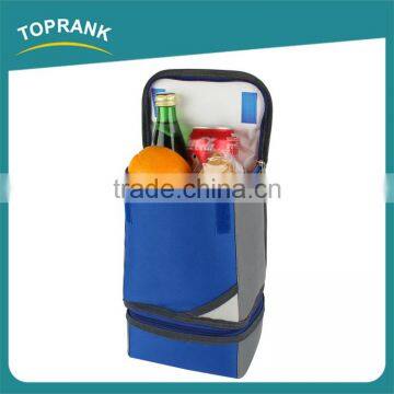 Custom Color Small Two Layer Thermal Lunch Box Bag, Tote Kids Insulated Lunch Bag photo-2