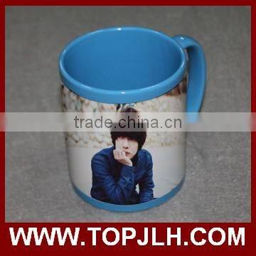 Custom Logo Printed Blank Color Body Ceramic Coffee Cup photo-6