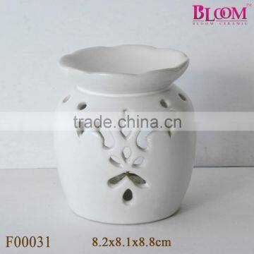 White Ceramic Tea Light Holder,ceramic Oil Burner photo-3