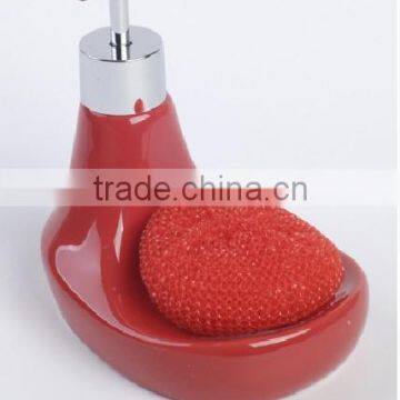2016 New Unique Ceramic Liquidsoap Dispenser With Sponge