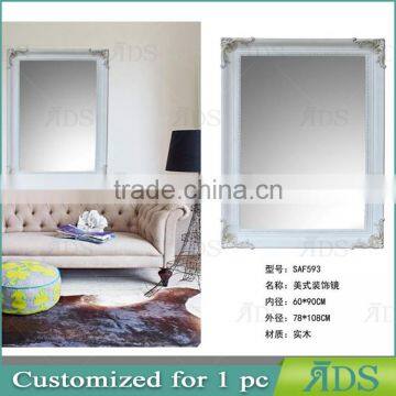 Hand Carved Decorative Wood Mirror Frame Moulding