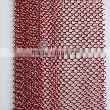 Customing Made Red Metal Wire Mesh Custom Room Divider photo-2
