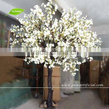 GNW BLS1219-1 Artificial Cherry Flower Tree With Wood Stand For Wedding