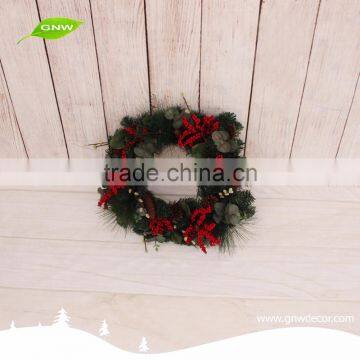 GNW CHWR-1605022 Hot Sale Wholesale Magnolia Leaf Wreath for Christmas Decoration photo-2
