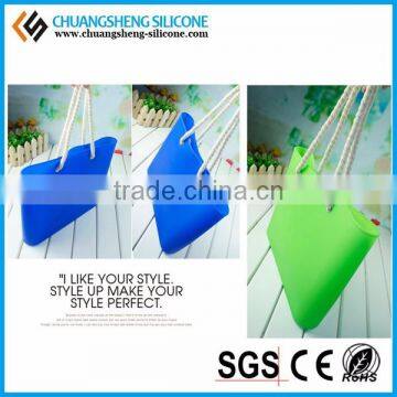 Hot Selling Ladies Women Silicone Coin Hand Purse With Custom Logo photo-2