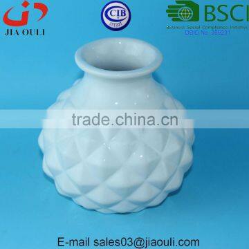 BSCI Audit Factory Nice Design Pineapple Ceramic Vase, Home Decor Vase photo-5