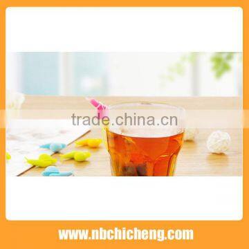 Creative Style Eco-friendly Silicone Tea Cup Clip/Tea Bag Holder/Tea Bag Clip photo-3
