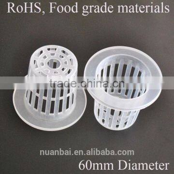 60mm PP Plastic Garden Planting Mesh net pots
