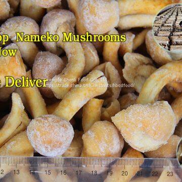 IQF golden frozen nameko mushrooms