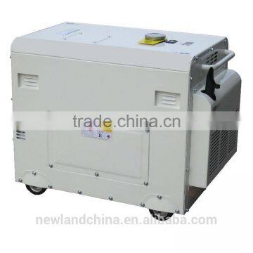 100% Copper Wire 5KW Electric Start Sound Proof Diesel Generator With Welding Function photo-4