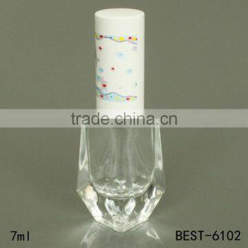 10ml Clear Custom Nail Polish Bottle Plastic Cap Nail Posish Bottle Design Mini Nail Posish Bottle photo-5