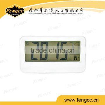 Customized Plastic digital clock themes