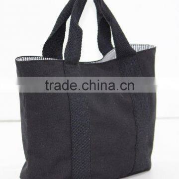 Best Quality Dyed Canvas Tote Bag With Inside Lining & With Web Handle photo-3