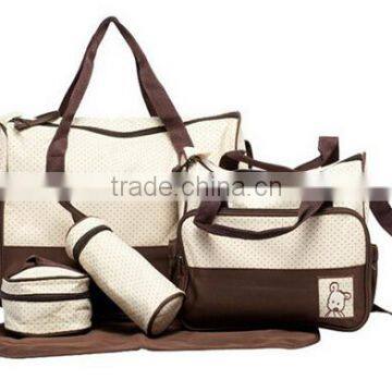 5PCs Baby Nappy Changing Bag Set photo-2