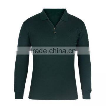 Custom Blending Men's Long Sleeve Polo Shirt