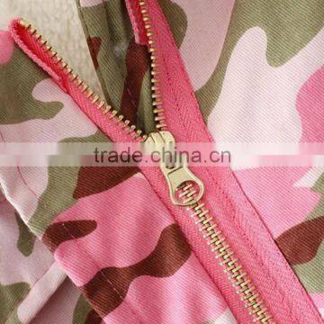 Women's Thicken Camouflage Fleece Faux Fur Warm Winter Coat Hooded Parka Overcoat Jacket photo-5