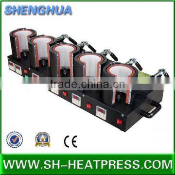 Popular Hot Sale 5 in 1 Mug Sublimation Heat Press Machine photo-2