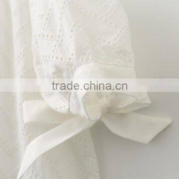 High Quality Girls off Shoulder Tops and Blouses With Bow Half Sleeves photo-5