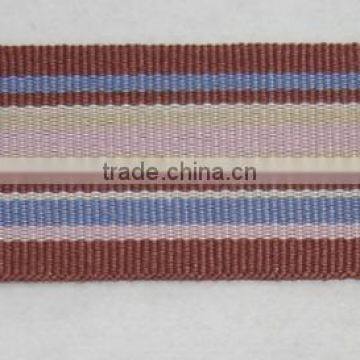 3/8'' Chocolate Color Grosgrain Ribbon With Thread For Bow photo-4