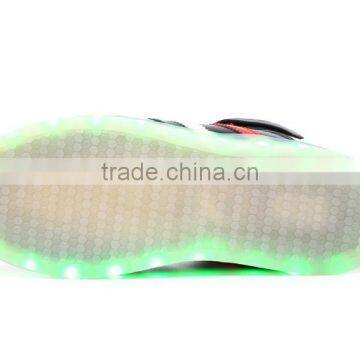 Winter Man Ankle Boot Shoe With Led Lights up USB Charging Exces Stock photo-4