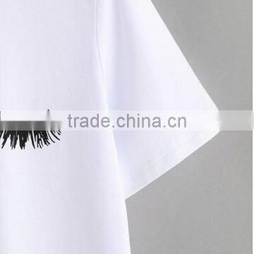 Latest Custom Design High Quality Girl Clothes Cheap Hot Sale Fashion Wholesale Kids Boutique Short Sleeve Rayon Cotton t Shirt photo-3