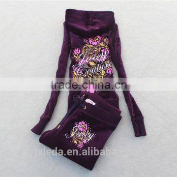 2016 New Designs Cheap Embroidery Sport Two-piece Suit Woman photo-3