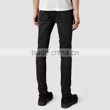 2016 Men Fashion Funcky Skinny Black Jeans in Bulk Great Quality photo-2