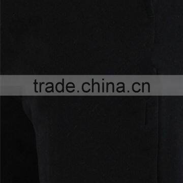 Cheap Casual Trousers Mens Knitted Black Pants Trousers Fabric photo-4