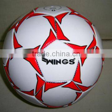 machine stitched football