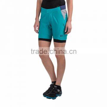 MGOO Double Layer Jogger Pants Fashion Design Women's Compression Shorts Sport Style Quick Dry Pants photo-3